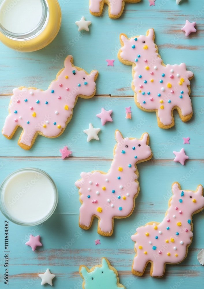 Celebrate National Llama Day with Colorful Llama Cookies - Perfect for Christmas and Easter Festivities Celebrate National Llama Day with Colorful Llama Cookies - Perfect for Christmas and Easter Festivities