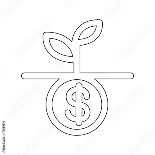 Perk icon in line style