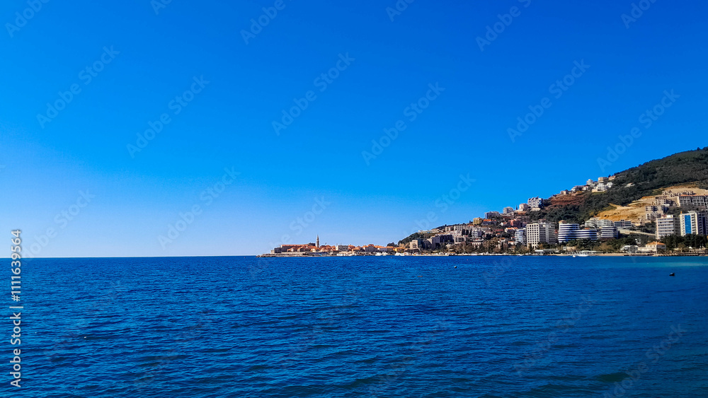 Fototapeta premium Montenegrin coast in Budva.