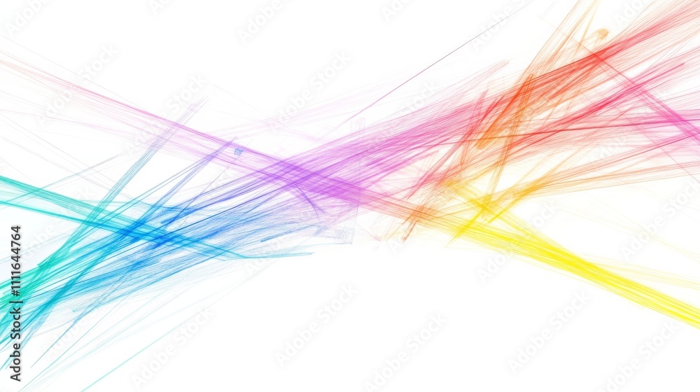 Multicolored pencil hatching isolated on a white background. Multicolored pencil hatching isolated on a white background.