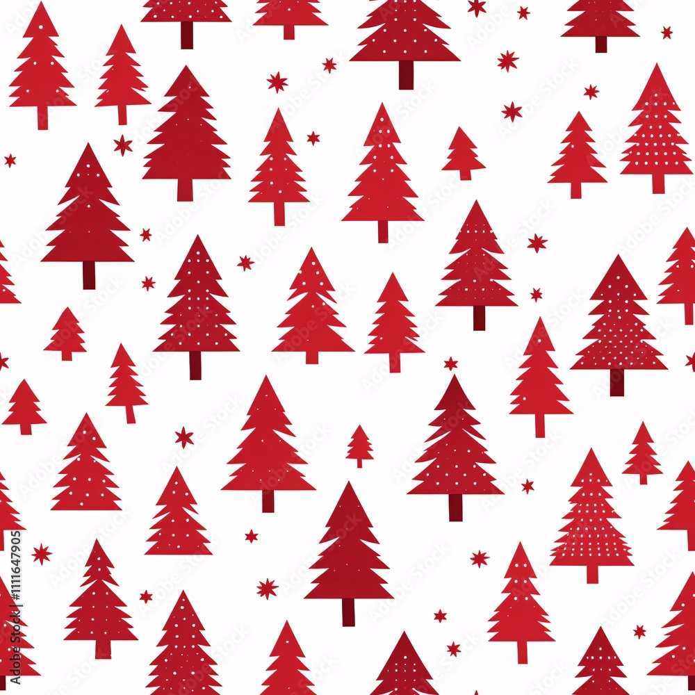 Obraz premium Christmas Seamless Pattern, Christmas Pattern, Christmas Digital paper, Christmas Background, Christmas Print