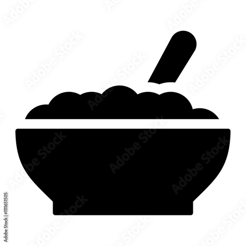 bowl of porridge icon