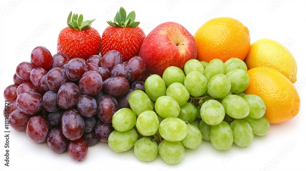A colorful arrangement of antioxidant-rich foods promoting cancer recovery and vitality Stock Photo with side copy space A colorful arrangement of antioxidant-rich foods promoting cancer recovery and vitality Stock Photo with side copy space