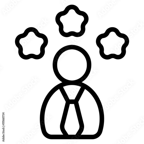 Motivation Line Icon