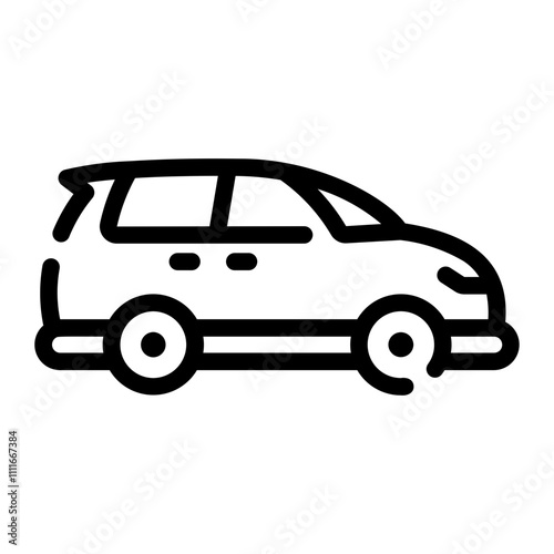 car Line Icon