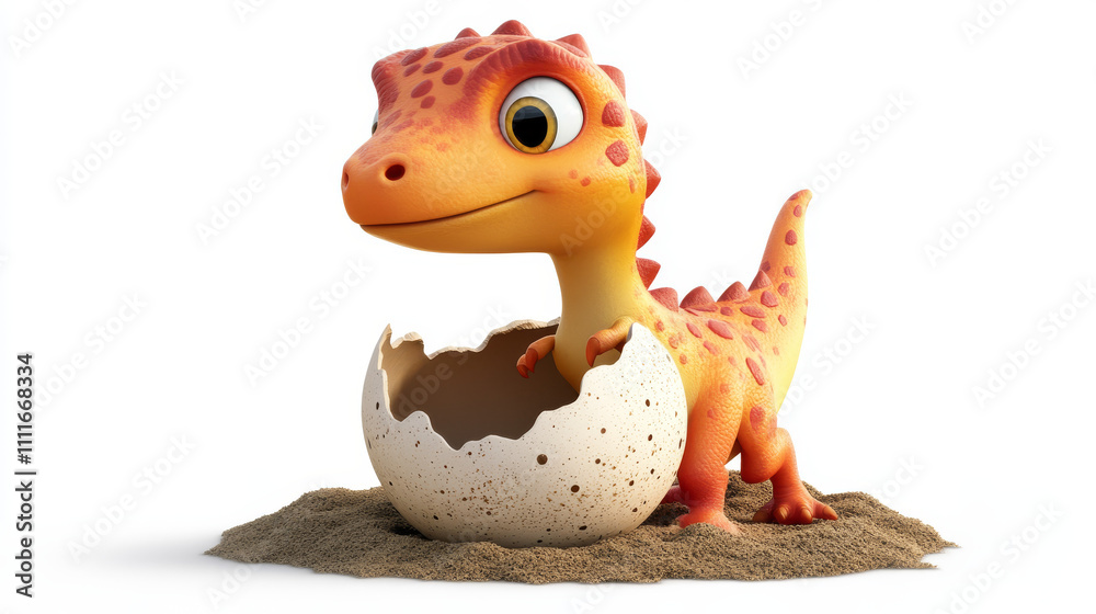 Cute baby reptile birth from egg animation sequence. Little dino hatching from eggshell. Cartoon vector child dinosaur emerging from shell. Bright colorful prehistoric Jurassic period childish animal. Cute baby reptile birth from egg animation sequence. Little dino hatching from eggshell. Cartoon vector child dinosaur emerging from shell. Bright colorful prehistoric Jurassic period childish animal.