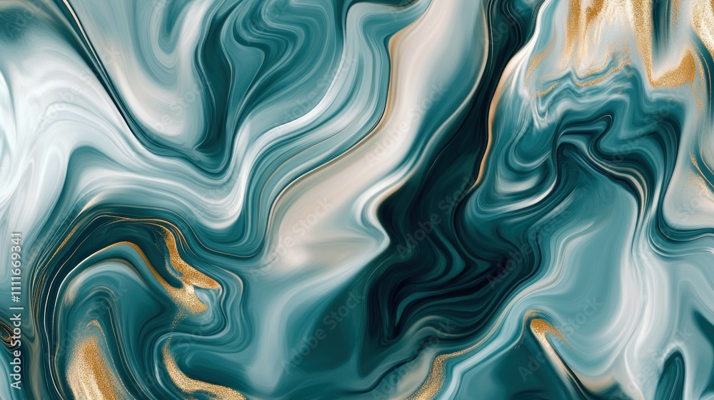 Abstract Swirling Marble Design Abstract Swirling Marble Design