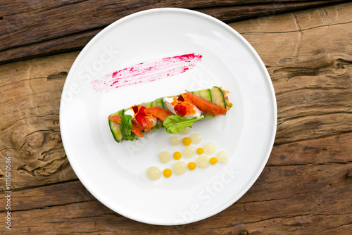 Avocado Crab Roll Roulade