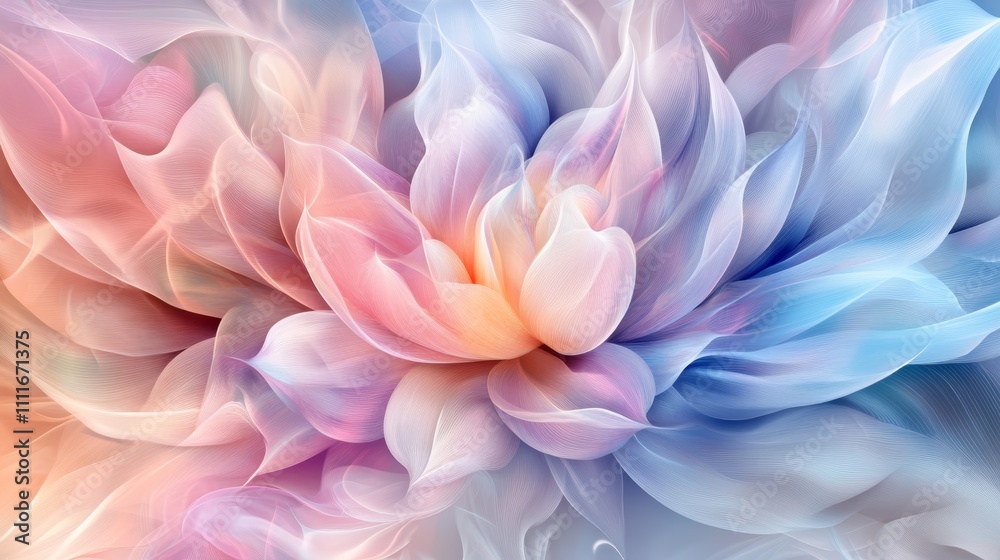 Abstract floral art, beautiful flower on pink and blue background vibrant colors soft focus for artistic photography Abstract floral art, beautiful flower on pink and blue background vibrant colors soft focus for artistic photography