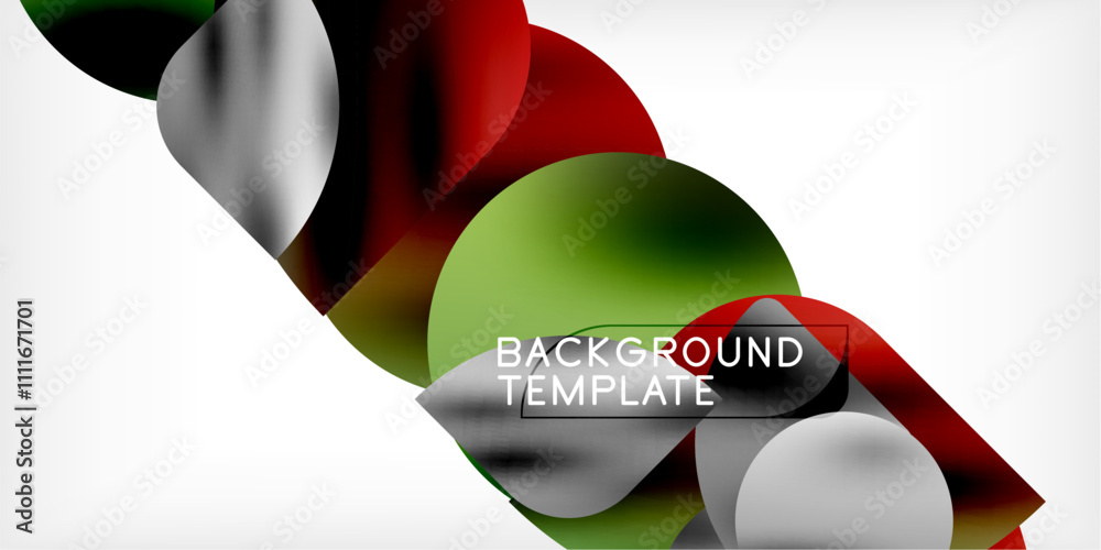 Color geometric shapes background shadow circles Color geometric shapes background shadow circles