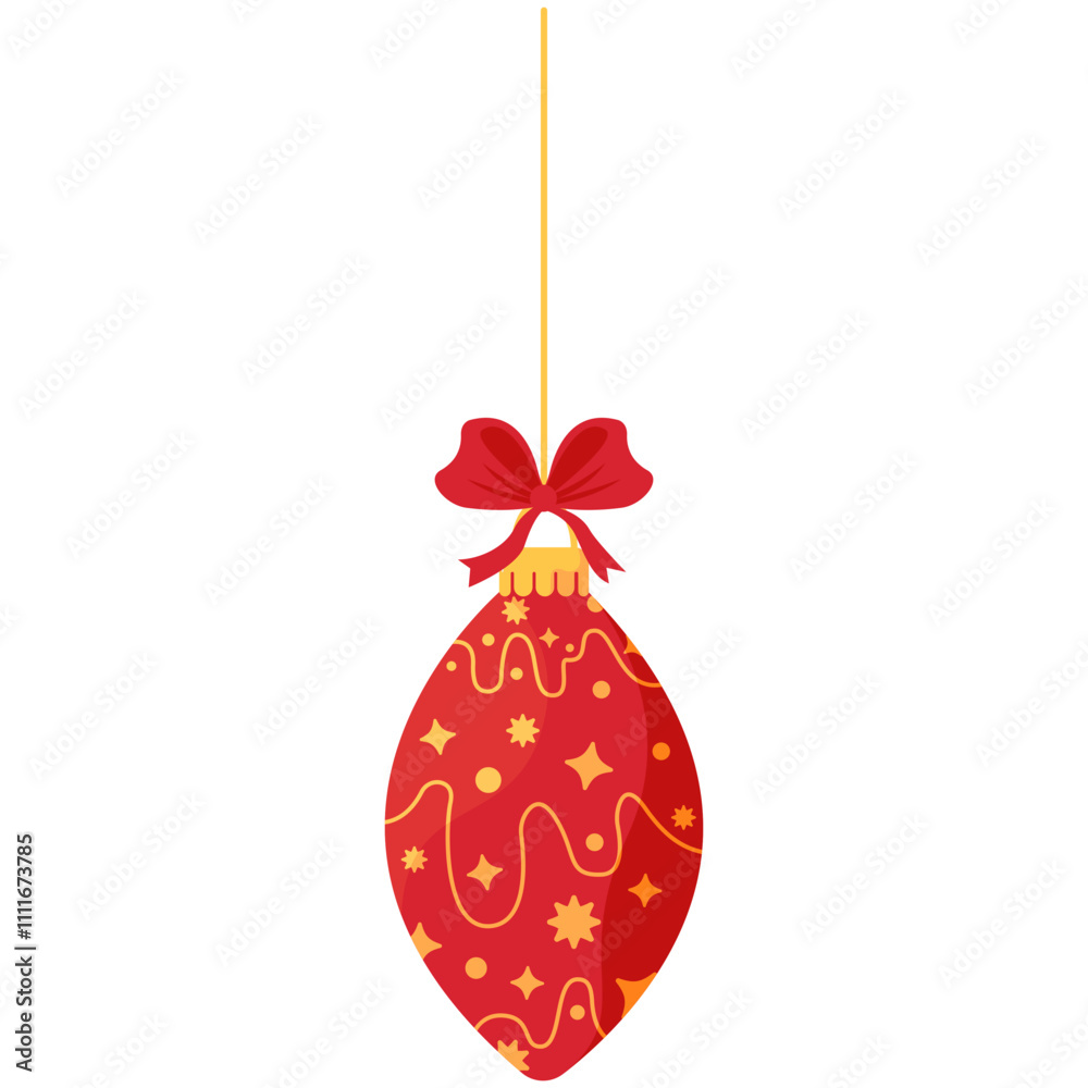 Winter Ball Christmas Decoration Illustration Winter Ball Christmas Decoration Illustration