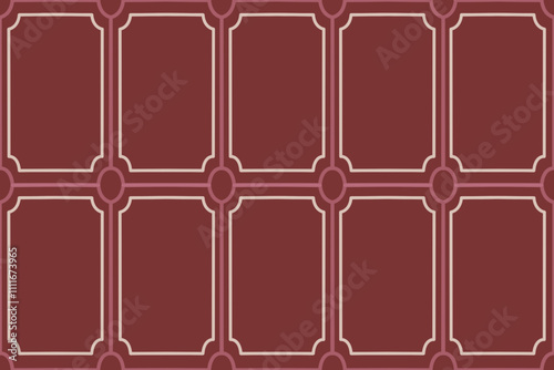 Trellis Pattern or vine pattern is inspired by the pattern of wooden frames, steel frames or netting for growing vines. It stands out with a pattern that is delicately assembled from various lines. 