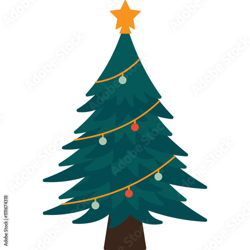 Christmas Tree Illustration