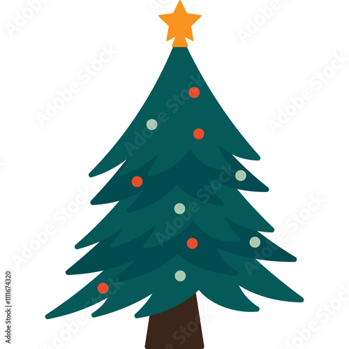 Christmas Tree Illustration