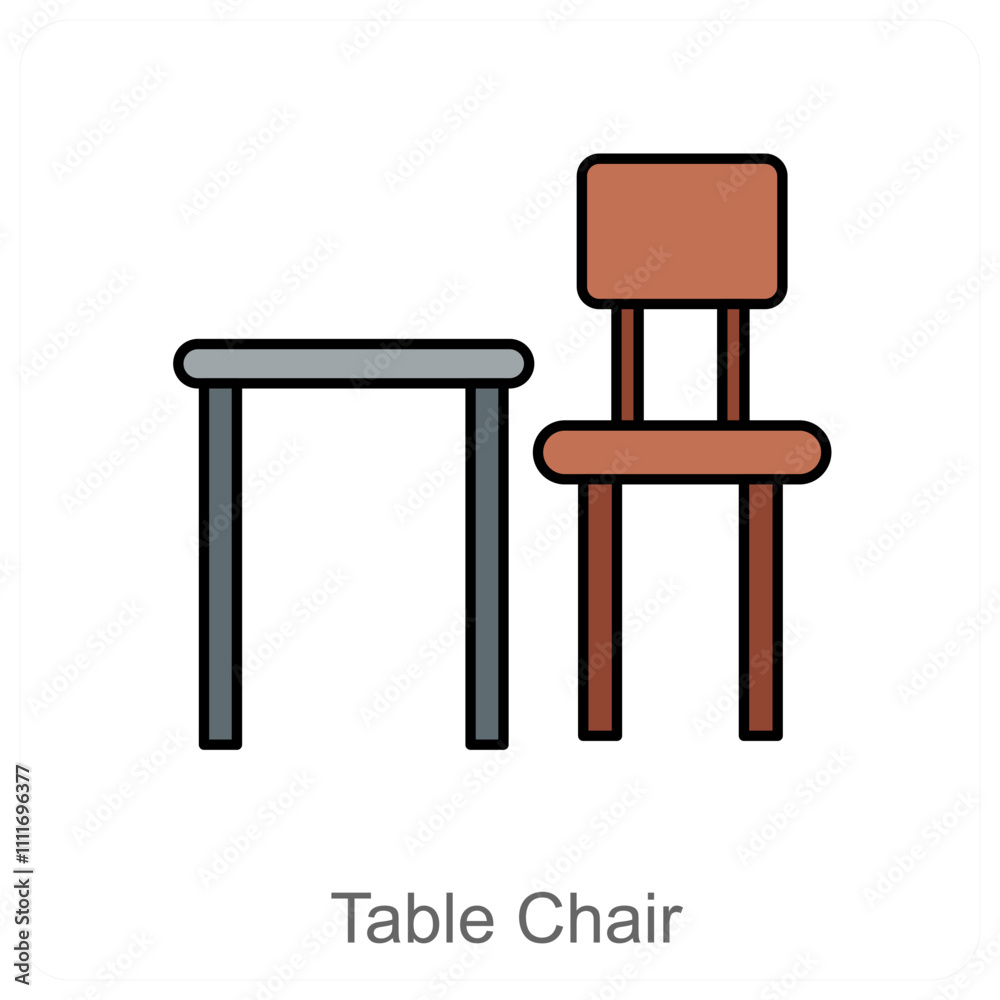 Table Chair Table Chair
