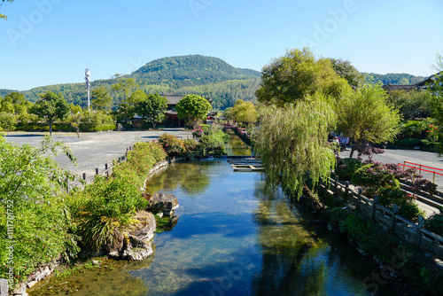 Heshun Ancient Town, Tengchong, Yunnan, China photo