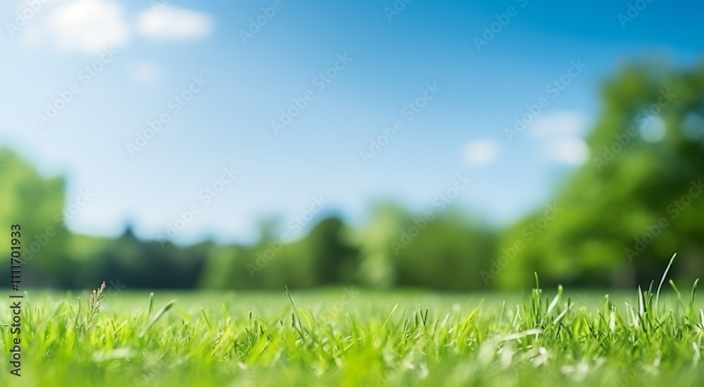 Fresh green grass in a park. Concept of nature, peace, and tranquility. Fresh green grass in a park. Concept of nature, peace, and tranquility.