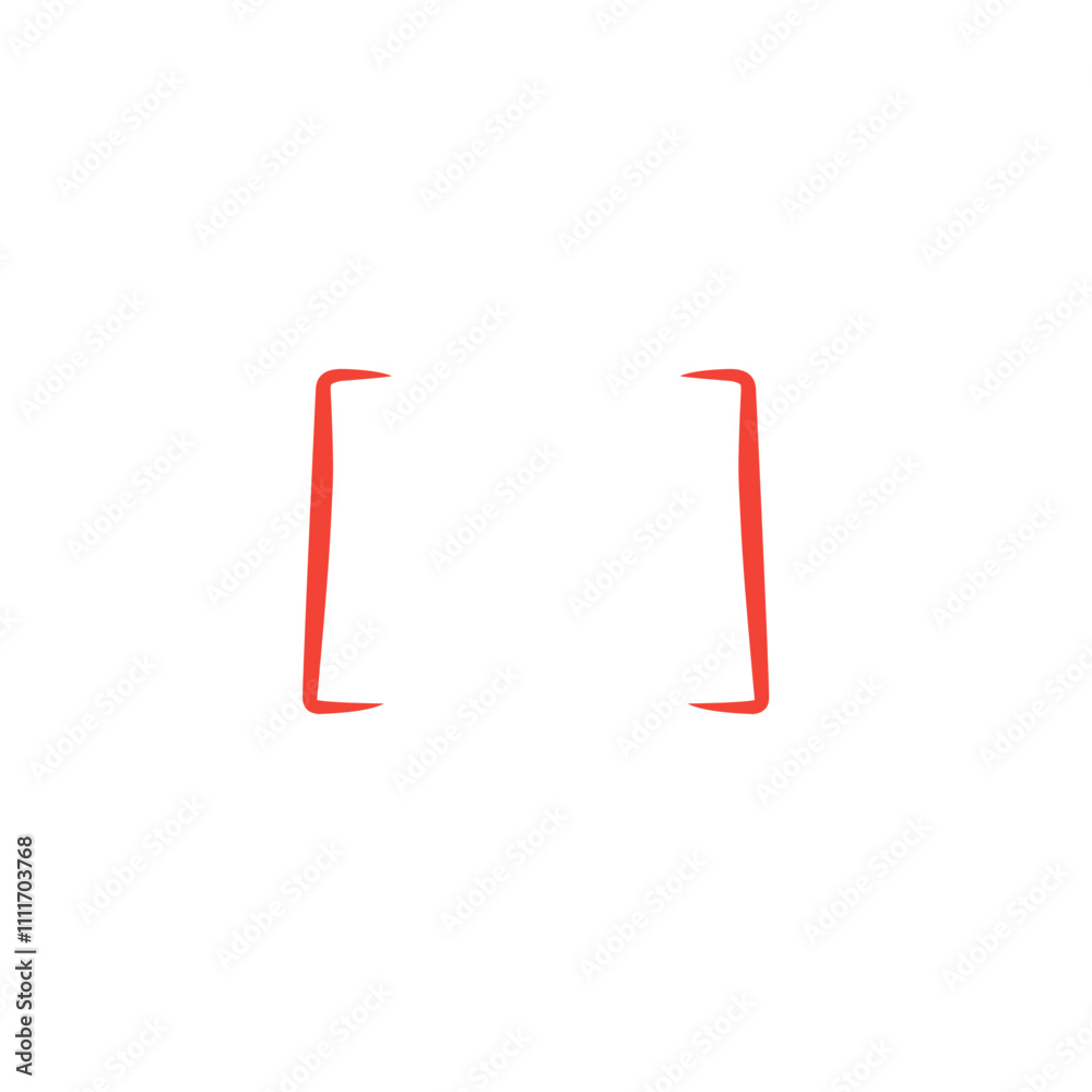 hand drawn brackets