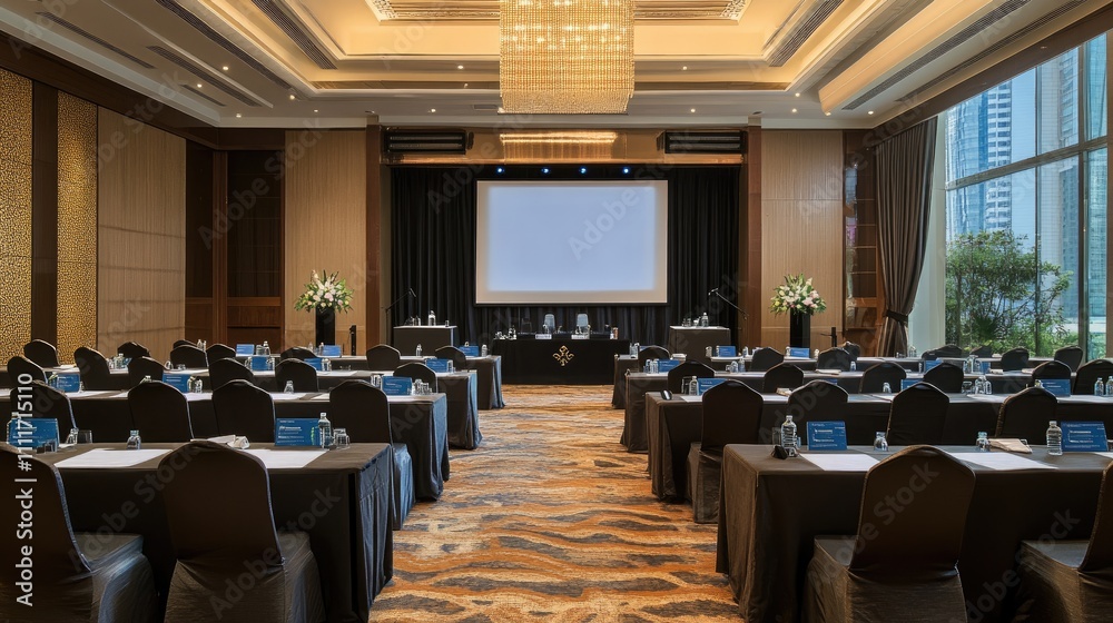 Elegant Conference Room with Modern Layout Elegant Conference Room with Modern Layout