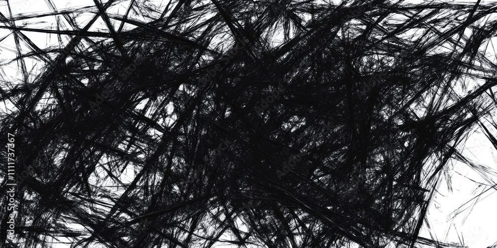 Bold Abstract Black Scribbles on a Minimal Background, Dynamic Black Scribbles Creating an Abstract Design Bold Abstract Black Scribbles on a Minimal Background, Dynamic Black Scribbles Creating an Abstract Design