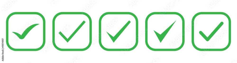 Right mark icon fill isolated on white. tick symbol. confirm symbol. green tick sing. Right mark icon fill isolated on white. tick symbol. confirm symbol. green tick sing.