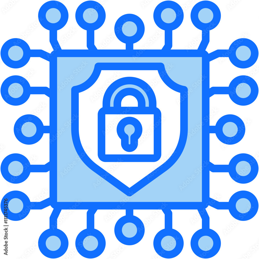 Cyber Security Icon Cyber Security Icon