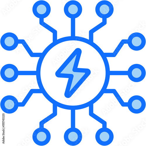 Smart Grid Icon