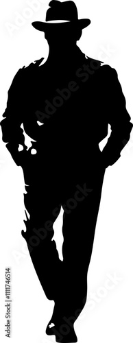 silhouette of a person
