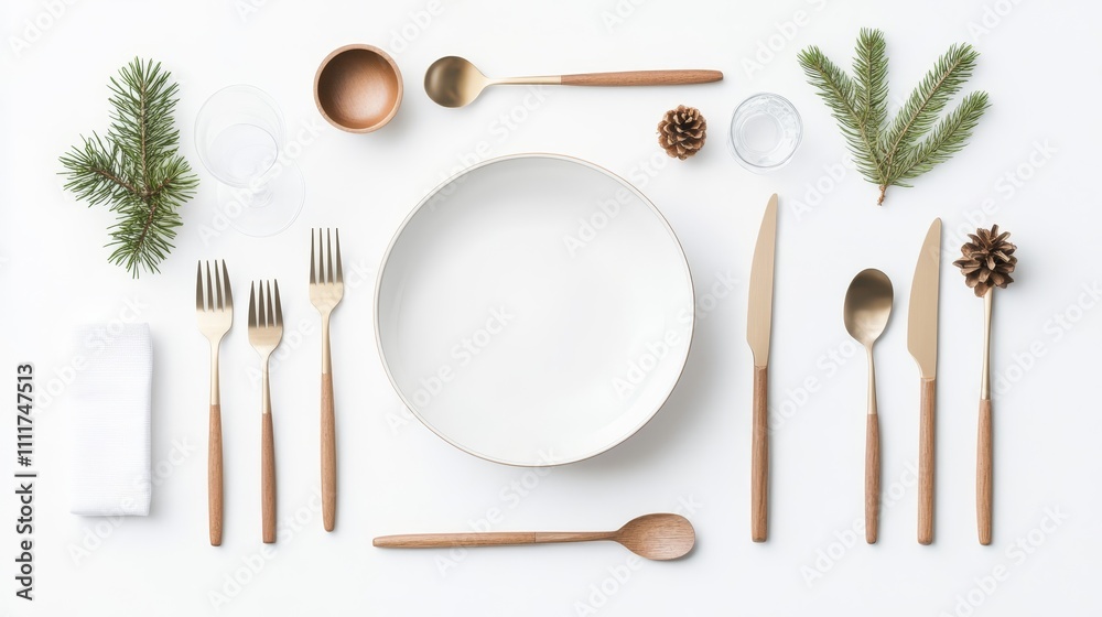 A white background with a couple of wine glasses and pine cones A white background with a couple of wine glasses and pine cones