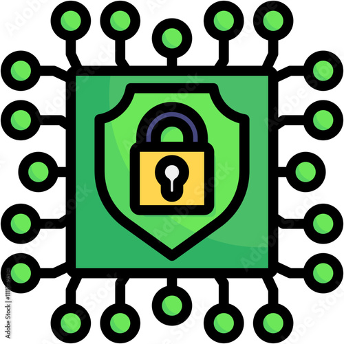 Cyber Security Icon