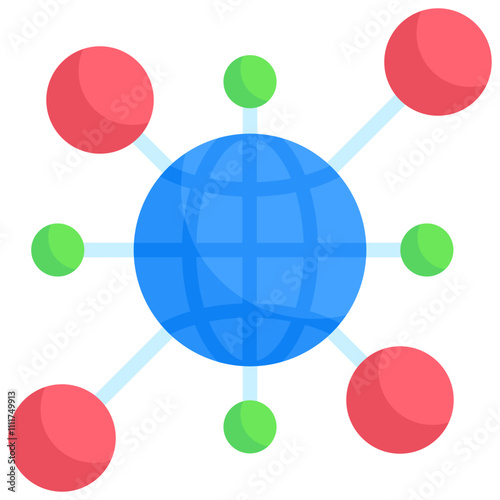 Digital Connectivity Icon