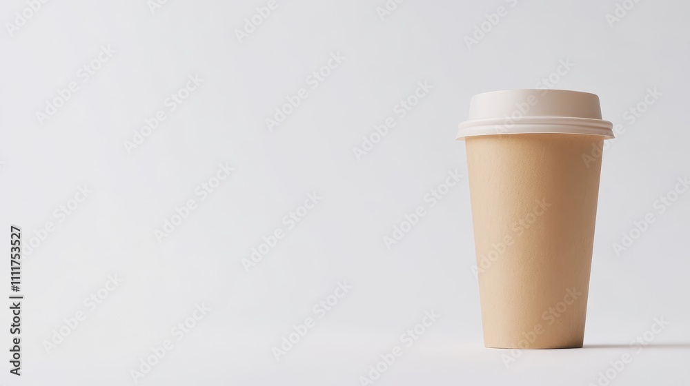 A white background with a coffee cup on it A white background with a coffee cup on it