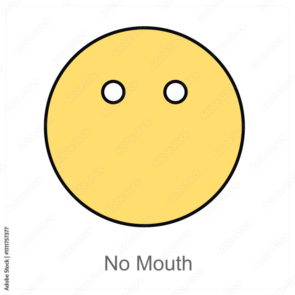 Fototapeta premium No Mouth