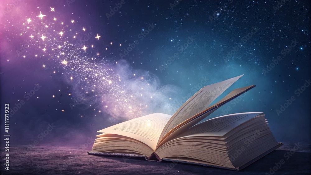 magic book with magic light magic book with magic light