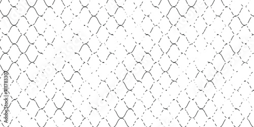 Mesh texture for fishing nets. Grunge pattern for sportswear or soccer goal, volleyball net, basketball hoop, hockey, athletics. Grunge background