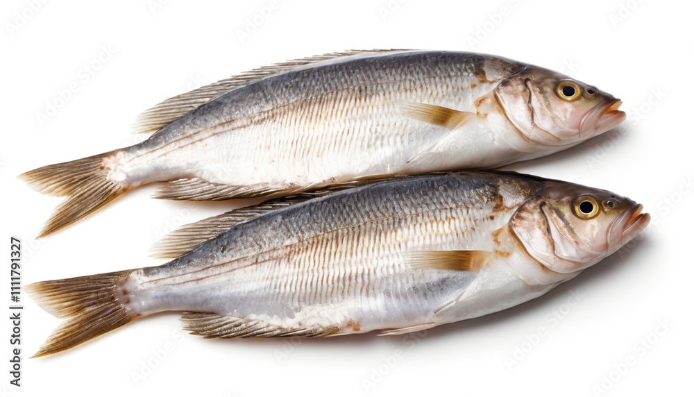 Whole couple fresh sole fish on fishing boat Whole couple fresh sole fish on fishing boat