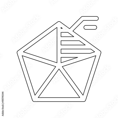 graph, chart, diagram icon in line style