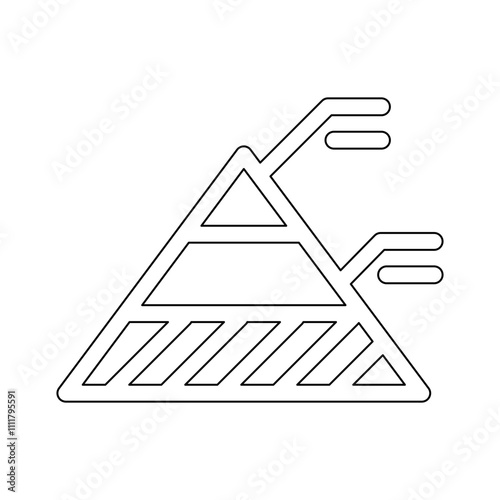 graph, chart, diagram icon in line style