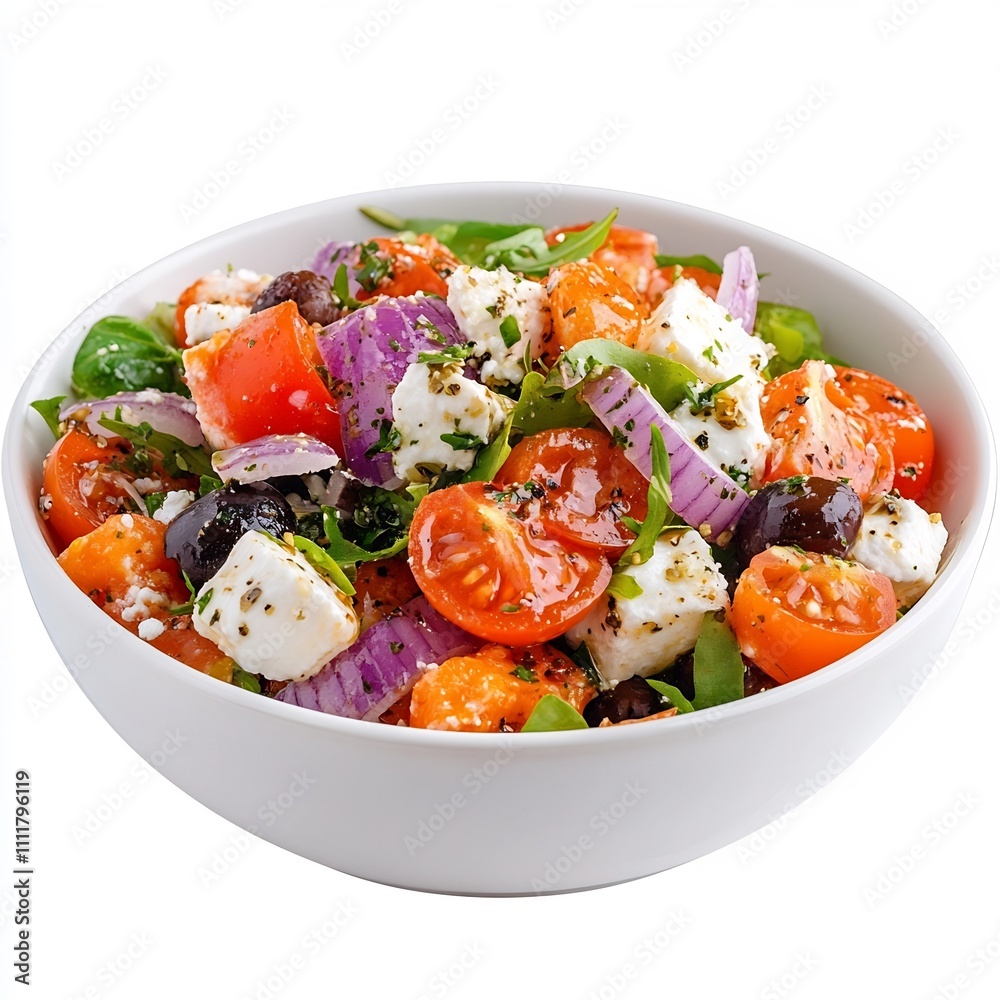 Macro of Traditional Greek Side Dish Brim on White Background Macro of Traditional Greek Side Dish Brim on White Background