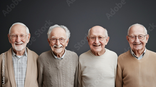 Four Happy Seniors: A quart...