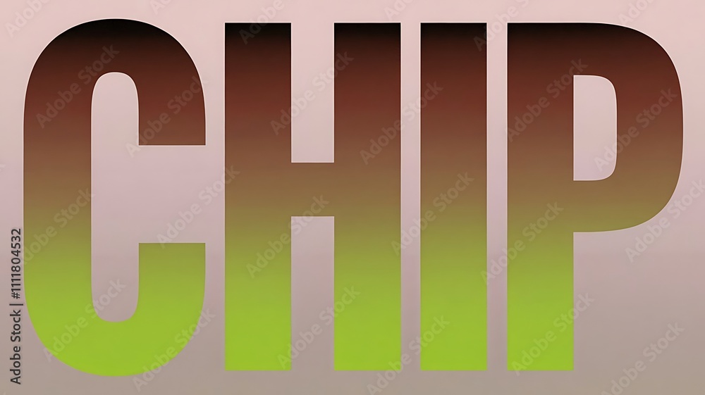 name Chip with dynamic gradient colors on neutral background name Chip with dynamic gradient colors on neutral background