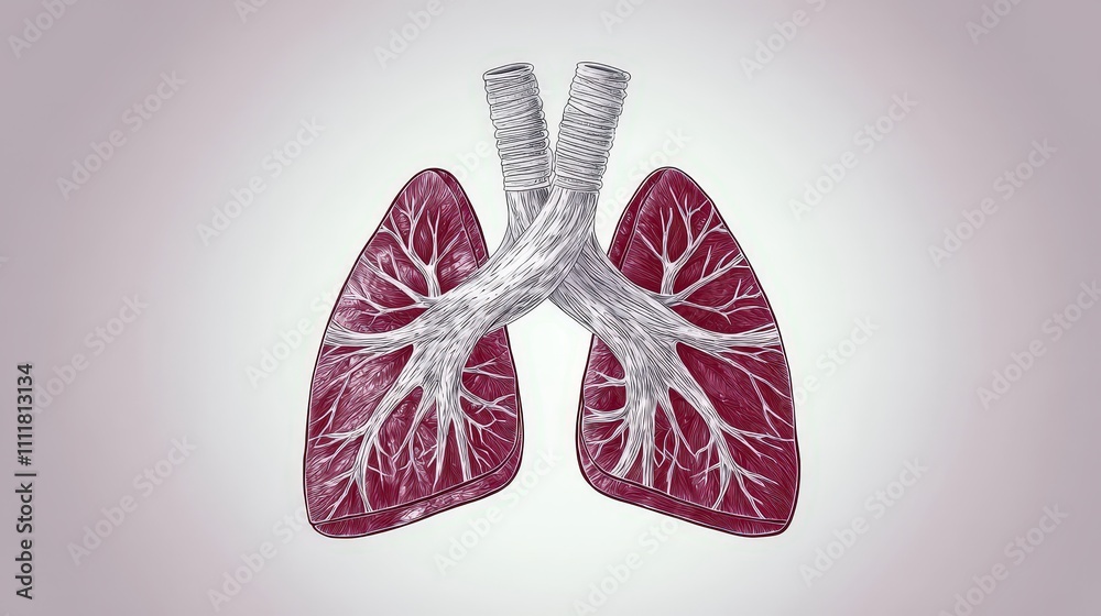 Human Lungs Anatomy Detailed Medical Illustration Respiratory System Healthcare Biolog Human Lungs Anatomy Detailed Medical Illustration Respiratory System Healthcare Biolog