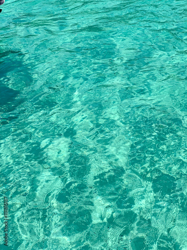 Snorkeling boat trip, panorama view of Koh Similan on a cliff edge and beach 