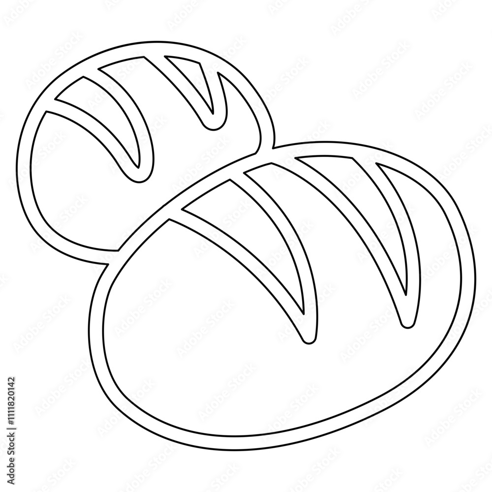 Gum icon in line style Gum icon in line style