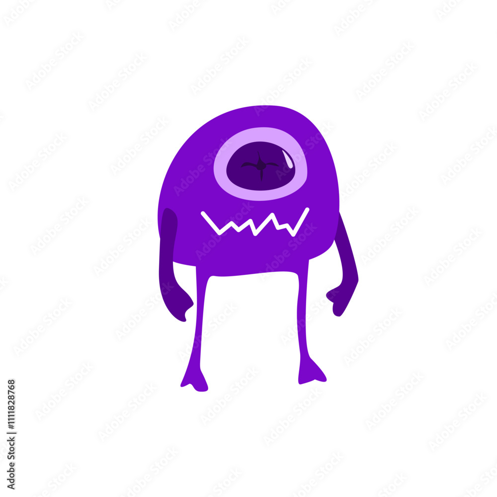monster abstract character design, vector illustration monster abstract character design, vector illustration