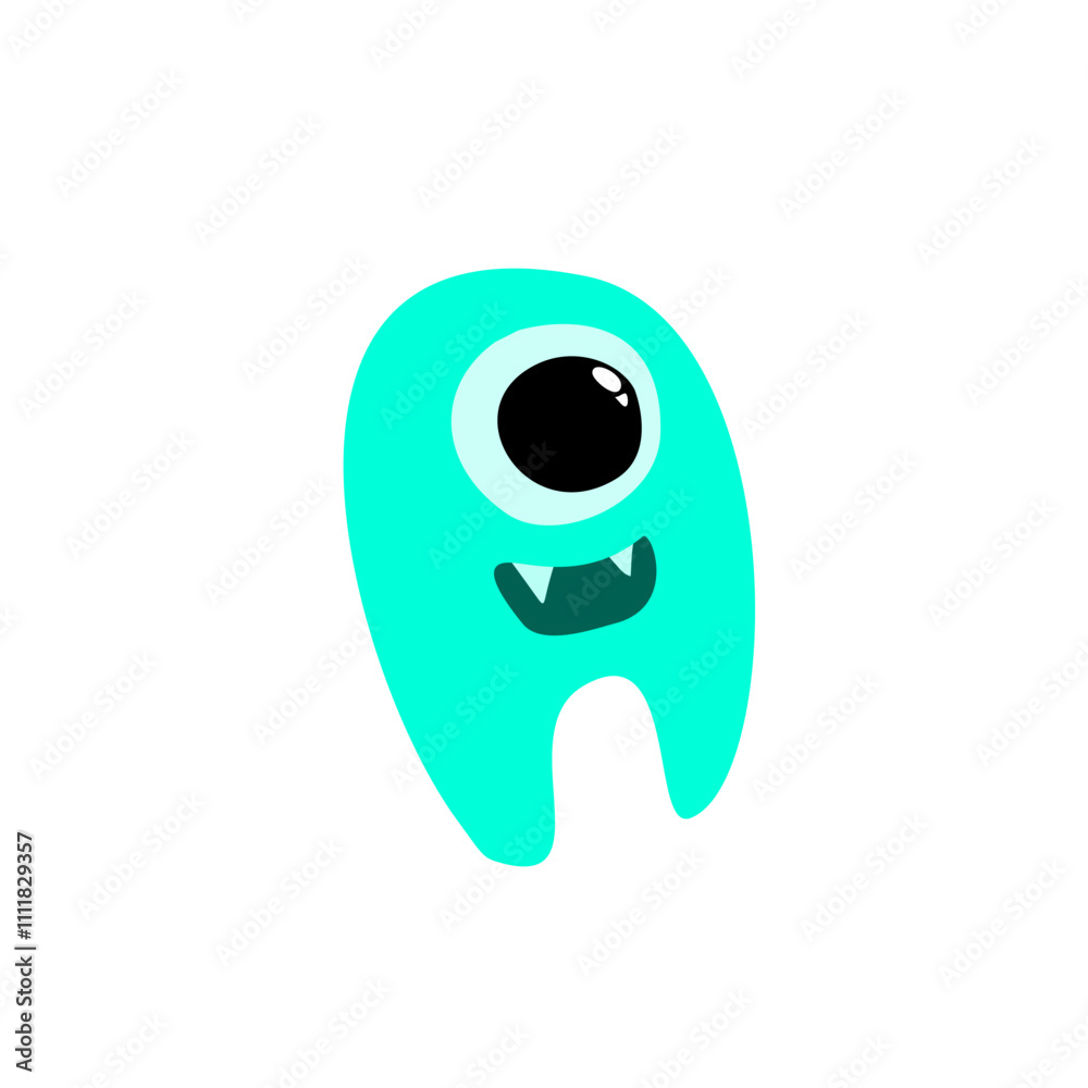 monster abstract character design, vector illustration monster abstract character design, vector illustration