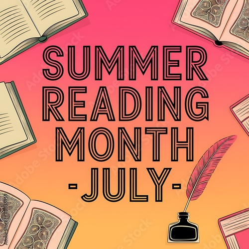 Summer Reading Month Celebrates July Books And Reading photo