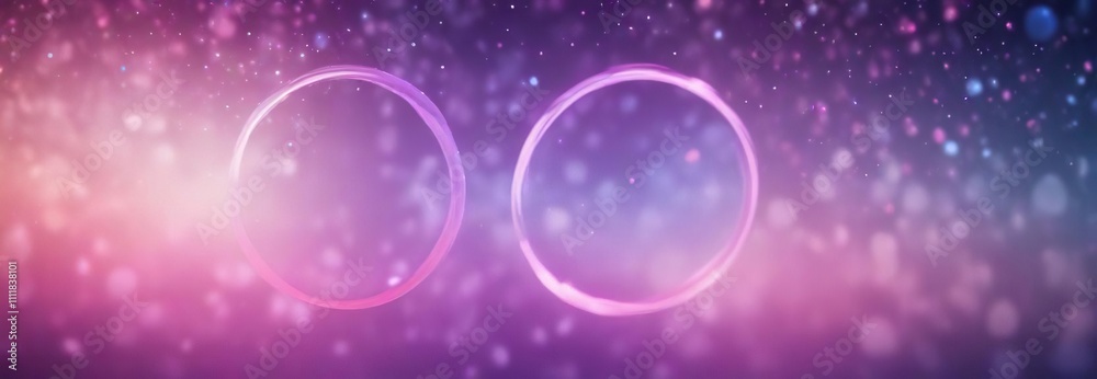 Purple blue pink ombre effect with bokeh circles creating a dreamy and ethereal atmosphere , blue, purple Purple blue pink ombre effect with bokeh circles creating a dreamy and ethereal atmosphere , blue, purple