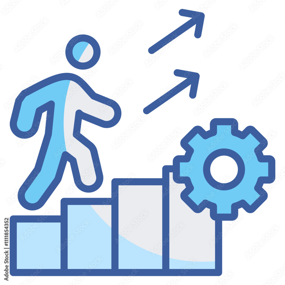 Skill Improvement Icon Element For Design Skill Improvement Icon Element For Design