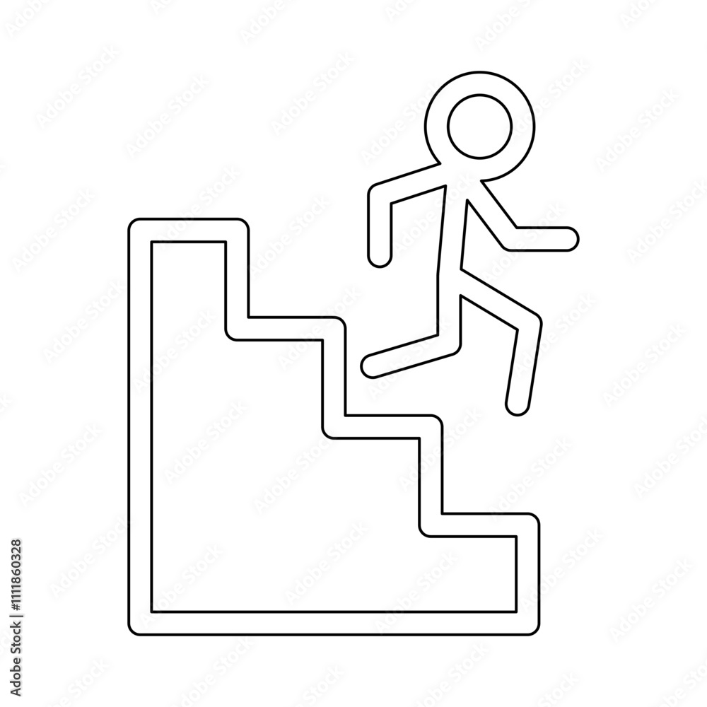 Stupid icon in line style Stupid icon in line style